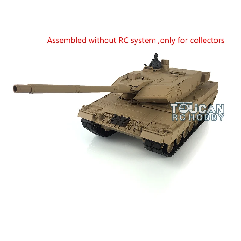 Henglong 1/16 Scale Static Tank Plastic Leopard2A6 3889 Model Without Electronic Toy Model for Boys