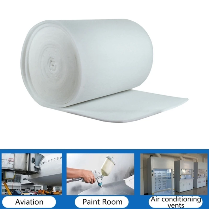 Air Conditioning Filter Fabric Roll Pre Filter Easy to Install & Remove Protects Your Air Conditioning from Damage D7YA