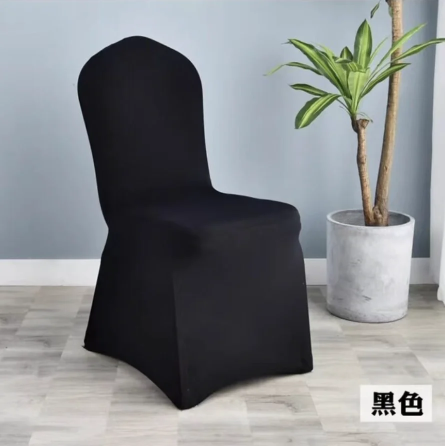 

Wedding Chair Cover Spandex Stretch Slipcover for Restaurant Banquet Hotel Dining Party Universal Chair Cover Cloth With Elastic