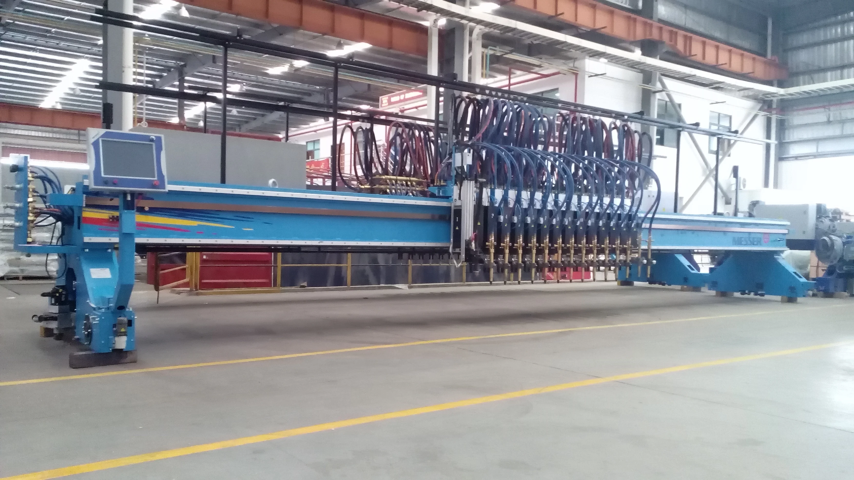 Messer OmniMat T Gantry Type Automatic CNC Gas Cutting Machine