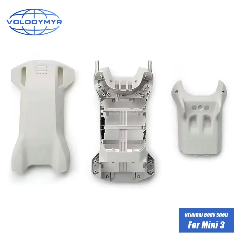 VOLODYMYR Original Upper/Middle/Bottom Shell Body Frame for DJI Mini 3 Drone Upper Frame Middle Frame Bottom Shell Repair Part