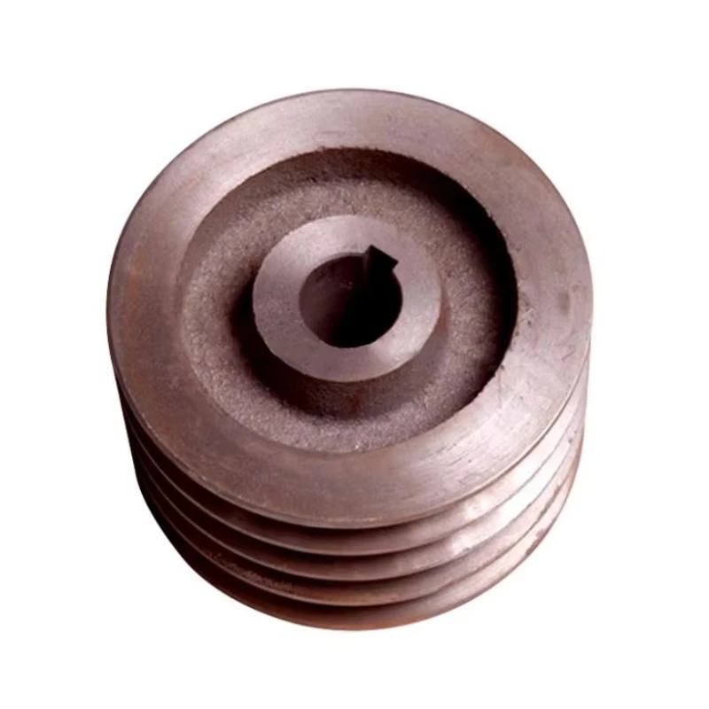 

HTD-8M Double Triangle Belt Stepping Pulley with Solid Hub