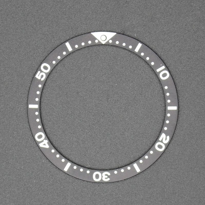 39.1mm Flat Aluminum watch Bezel Insert Rings Fit Seiko SKX007 SKX013 Japan SKX 45mm Turtle Cases