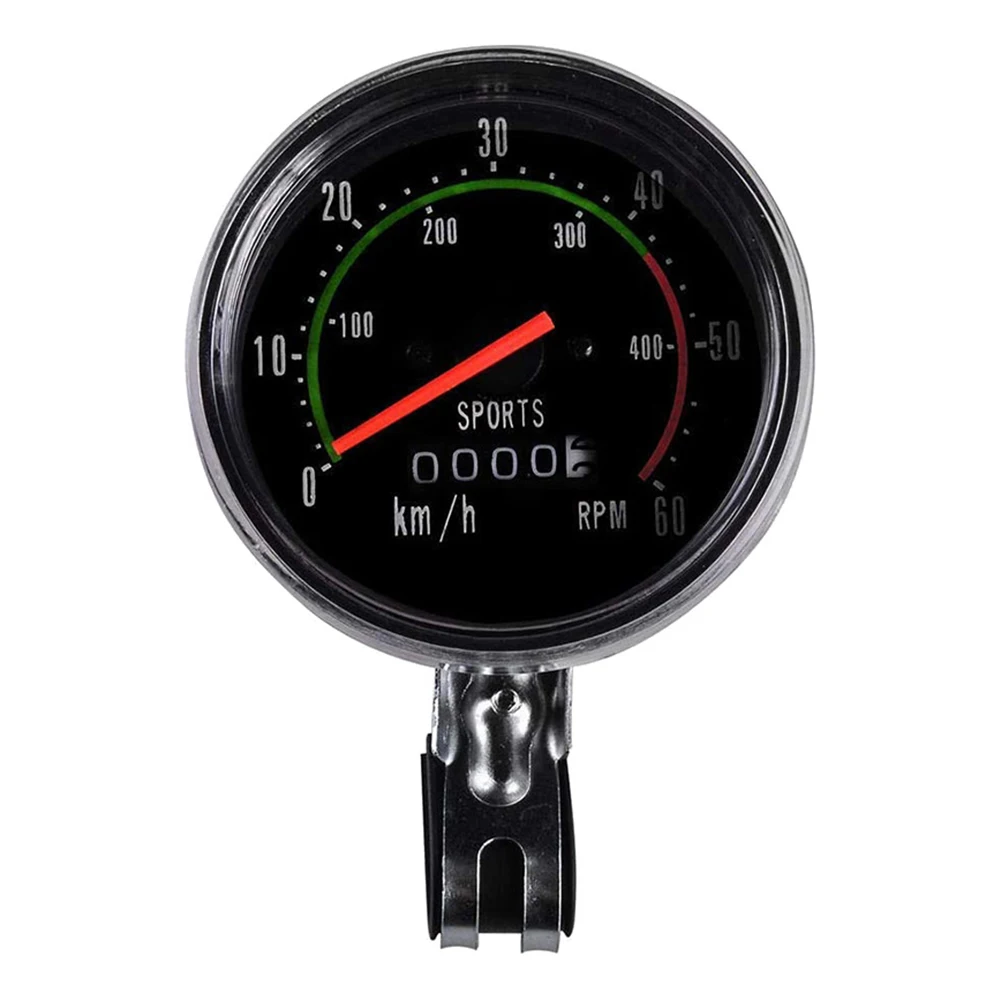 

Точный велосипедный спидометр, аксессуар для велоспорта, велосипедный спидометр, корпус из алюминиевого сплава, дисплей с четкой шкалой, стабильная передача