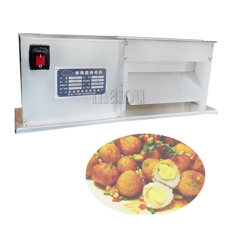 

High Efficiency Quail Egg Shell Peeler Peel Machine