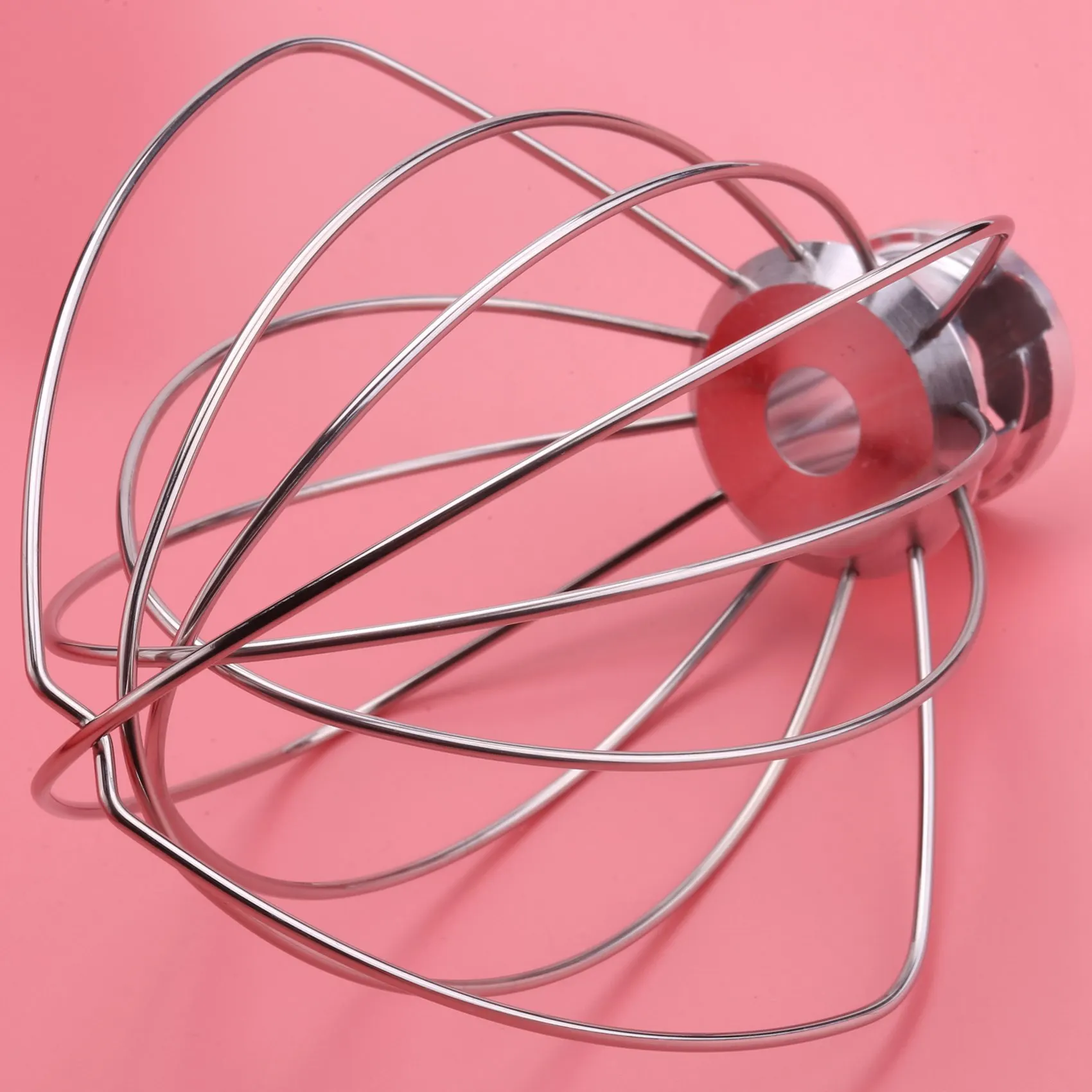 

Насадка-венчик из нержавеющей стали FGGS для миксера Kitchenaid K45ww 9704329, для взбивания муки, теста, яиц, сливок