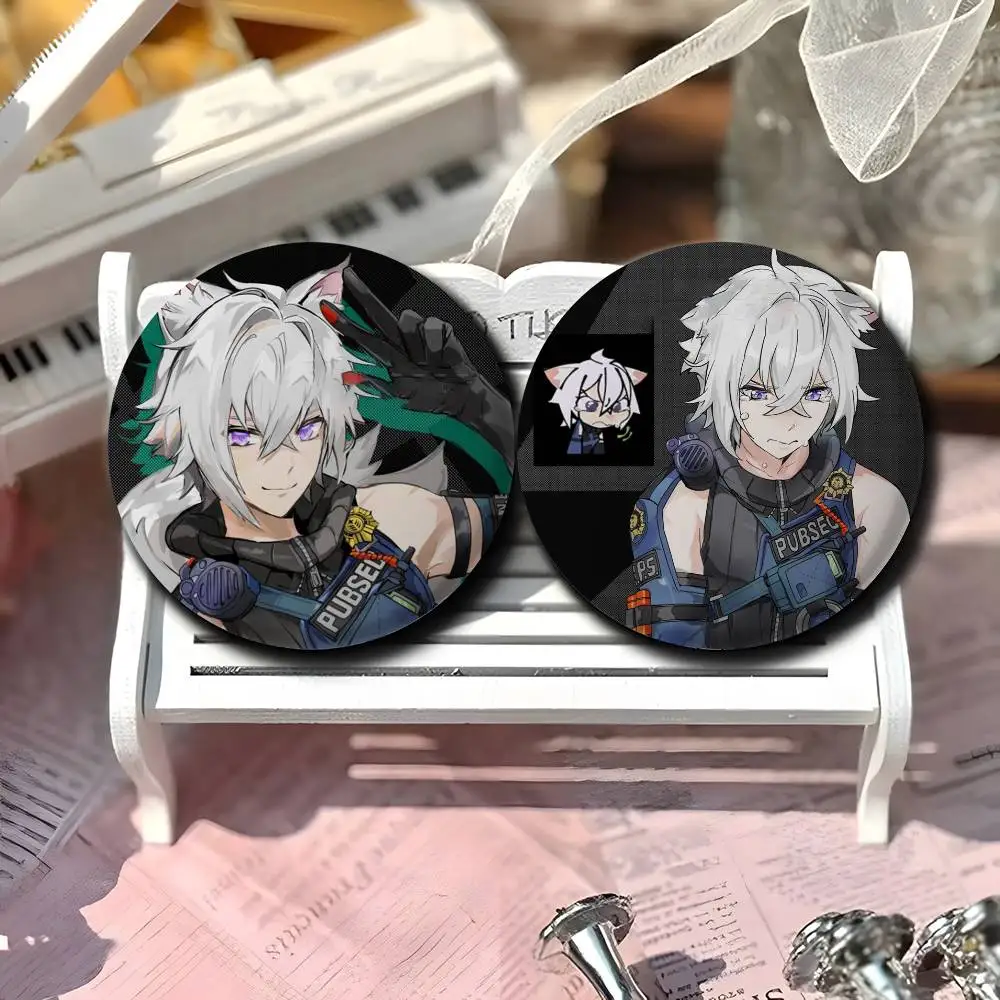 

Seth Lowell Cute Zzz Badges Round Exquisite Badge Brooches Creative Pins For Clothes Hat Backpack Gift Accessories