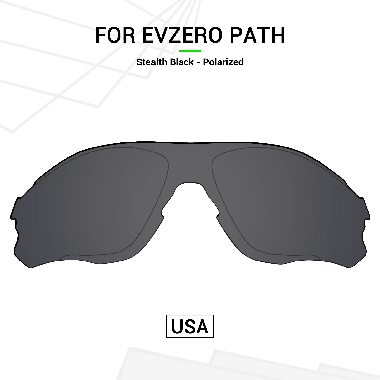 Сменные линзы SNARK POLARIZED для солнцезащитных очков Oakley EVZero Path OO9308 — несколько вариантов