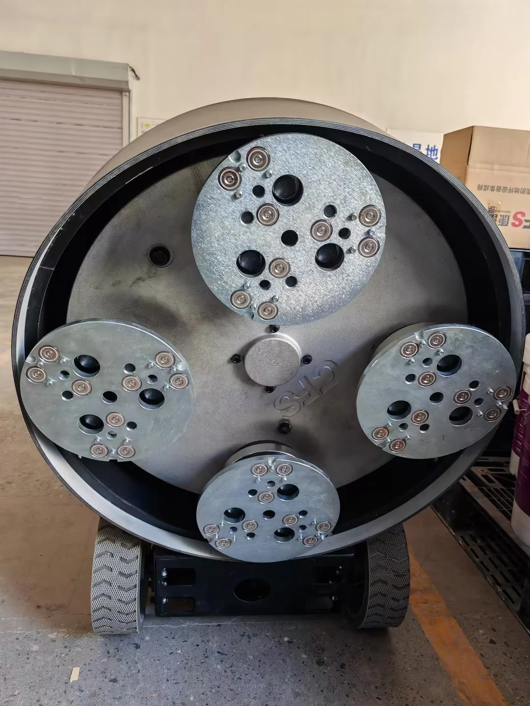 Planetary High Efficiency Grinding Multi Functional Concrete Floor Grinder with Front Wheel