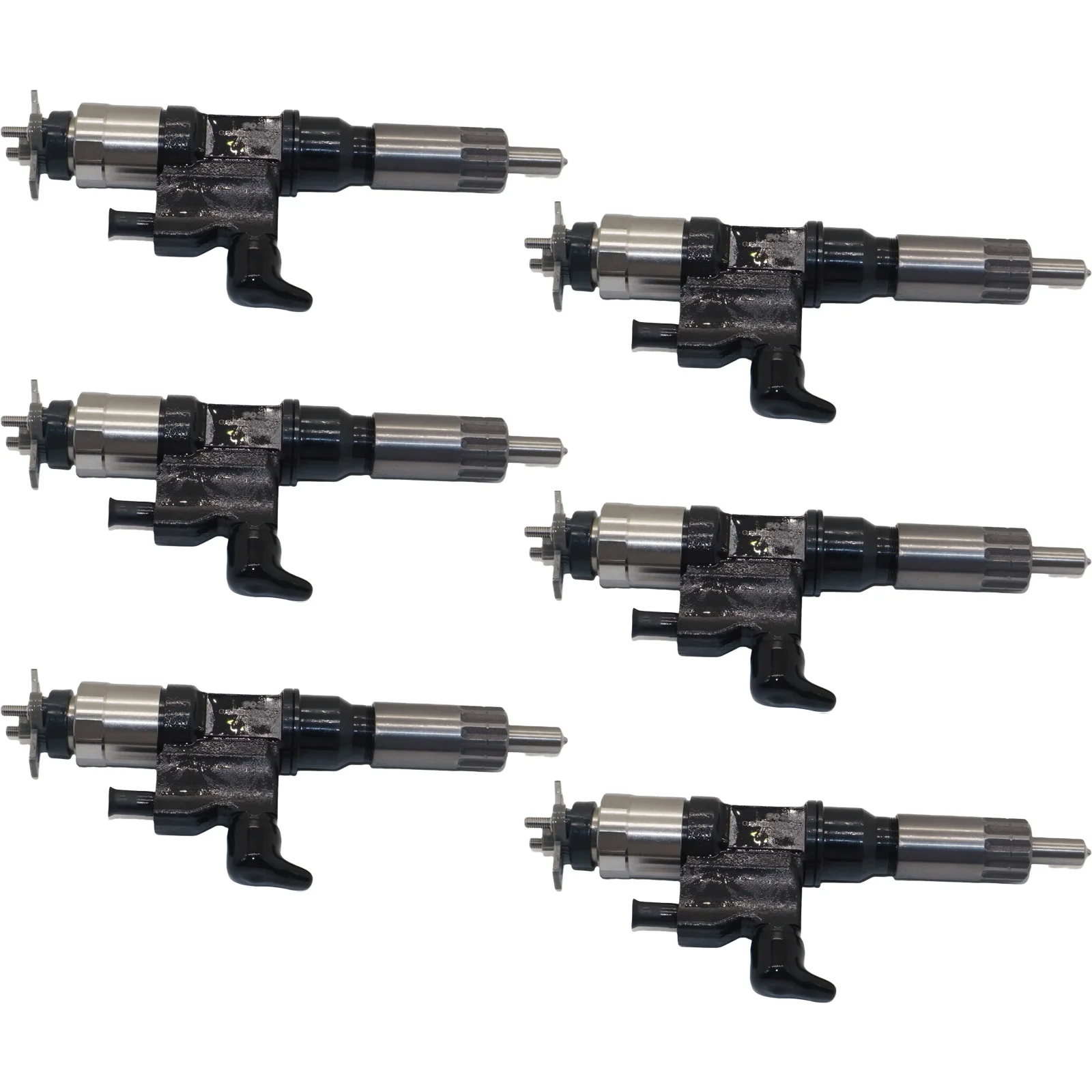 09500-5471 6PCS Fuel Injector Fits for ISUZU Engines 6HK1 4HK1