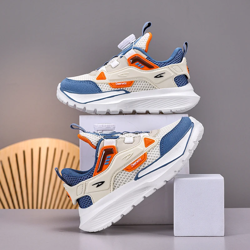 

Летняя дышащая детская спортивная обувь, освежающие и прочные модные кроссовки, хит продаж, нескользящая повседневная обувь