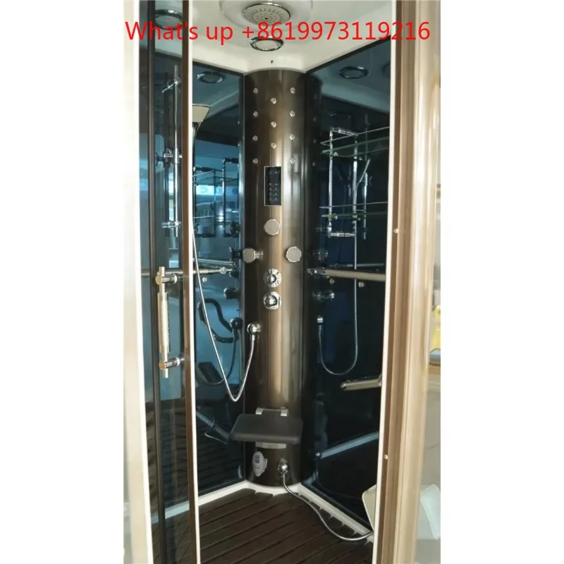 2026 High-end Design Sauna Steam Room Combination,indoor Wooden Infrared Sauna Bath Room