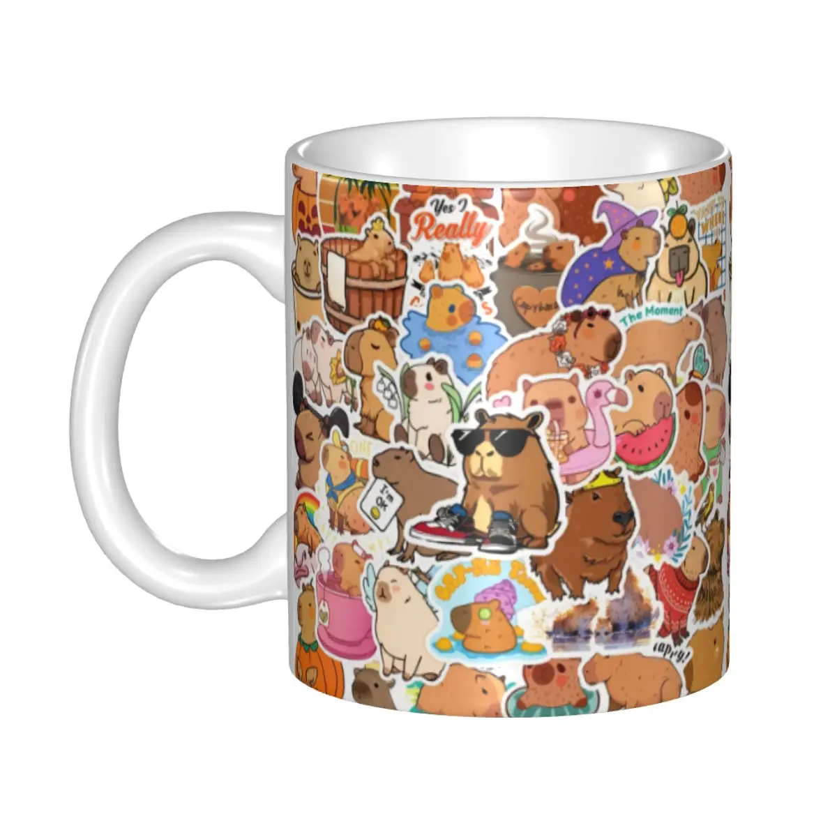 

Custom Capybara Mug Personalized Ceramic Coffee Mug Creative Gift