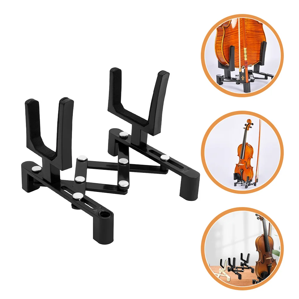 

Violin Stand Foldable Stretchable Fiddle Floor Holder For Professional Use Portable Violin Bracket Instrument Accessory