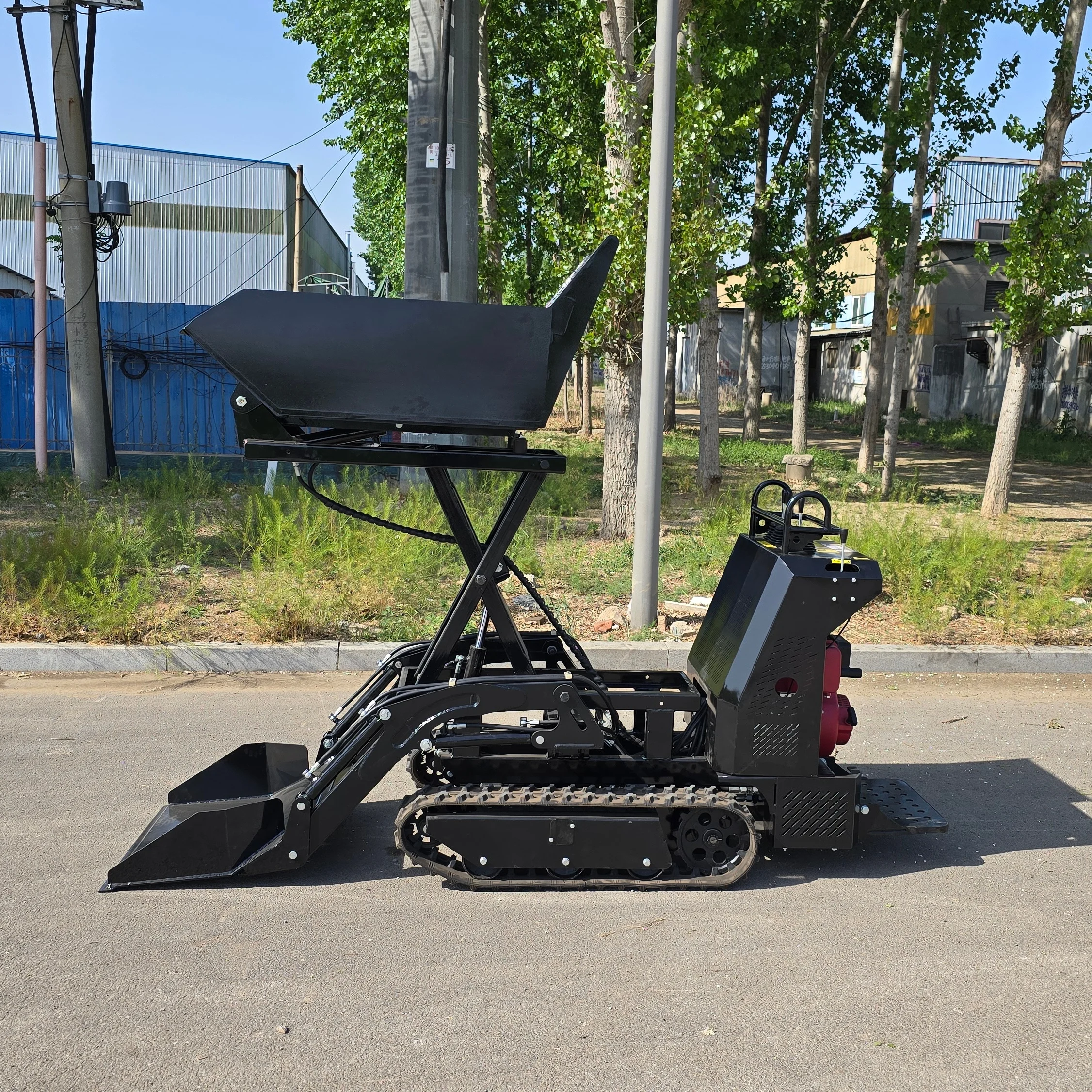 Factory Direct Mini Dumper 500kg Mini Dumper High Performance Diesel Engine Compact Site
