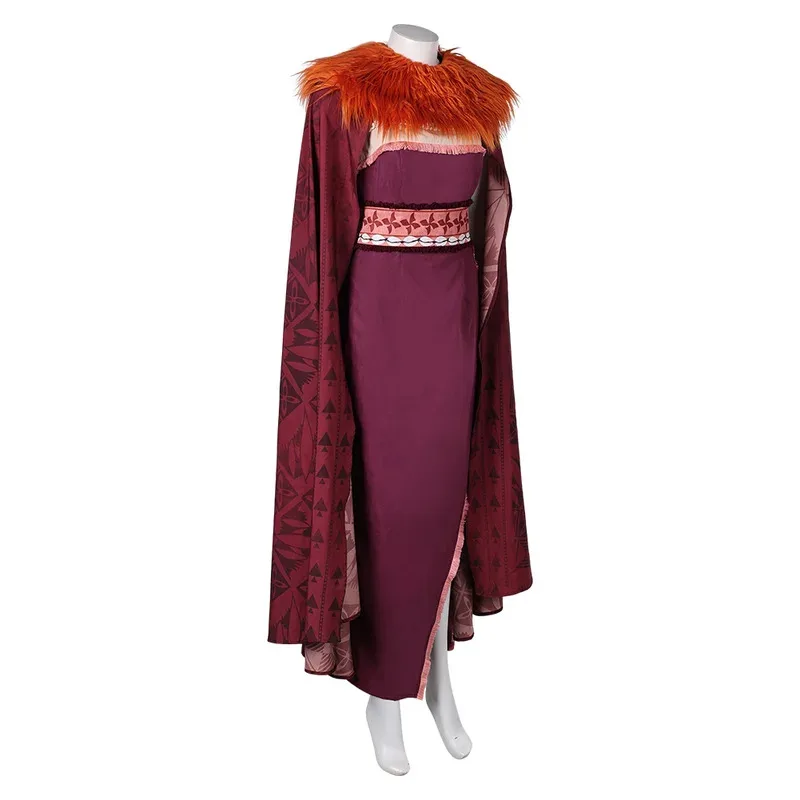 Villain Matangi Cosplay Costume Movie Roleplay Cloak Dress Belt Adult Clothing Outfit Halloween Carnival Party Women Female Suit