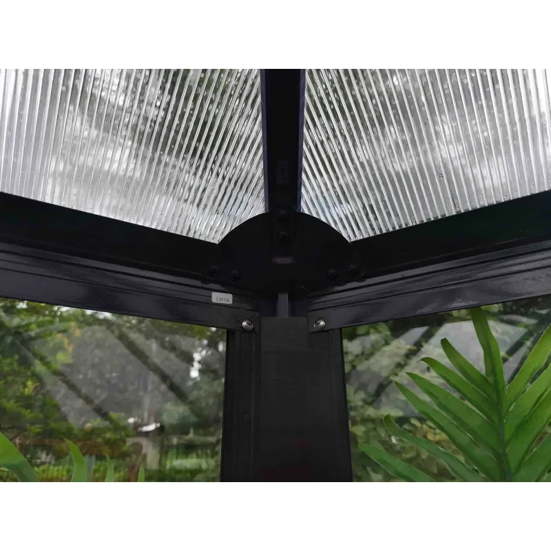 Customized Villa Sunroom Garden Aluminum Glass House for Thermal Insulation Solar Greenhouse Aluminium Sunroom Garden House