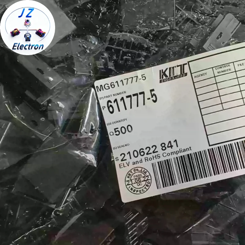 100PCS Original Genuine MG611777-5 Black Connector Housings Automotive Smart Electronic Devices