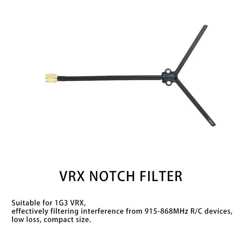 1.3G 1.6W 1600Mw FPV VTX Pemancar dan Penerima Video Sistem Video Analog untuk FPV Gaya Bebas Pengganti DIY Jarak Jauh (C)