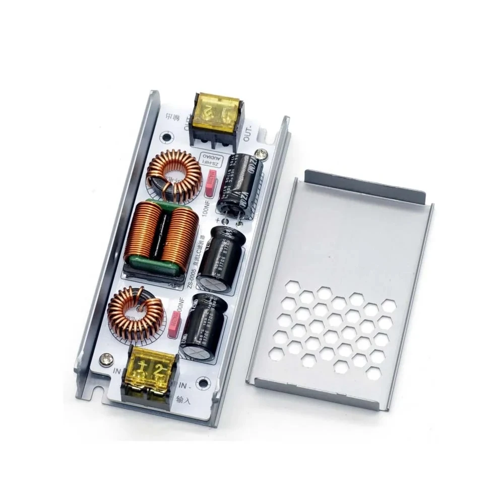 6A/12A DC LC Low-pass High-frequency EMI Electromagnetic Interference EMC Automotive Audio Switch Power Ripple Filter