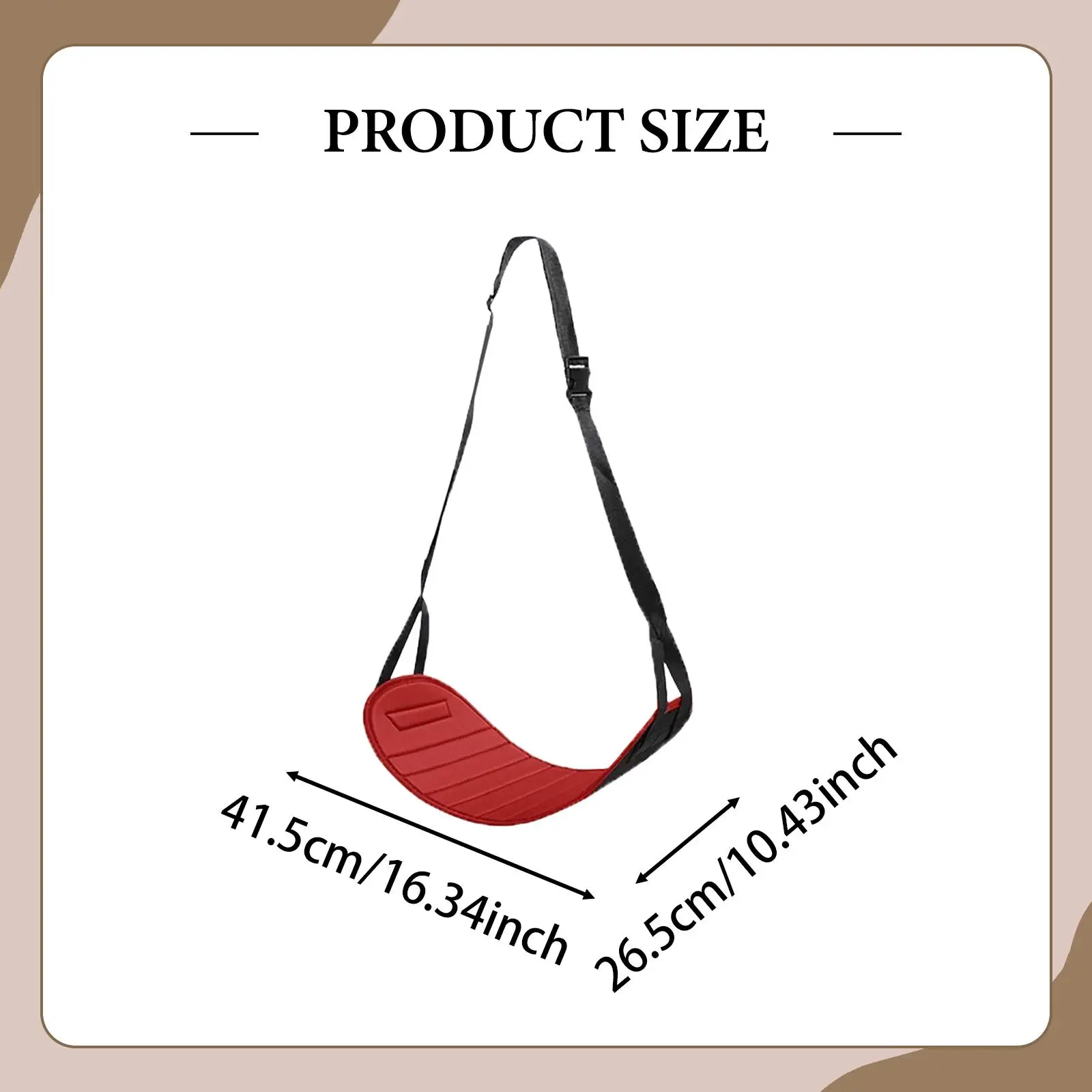 자동차 여행용 어린이 발판, 뒷좌석용 휴대용 해먹