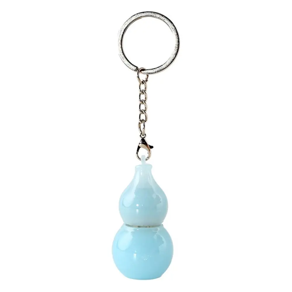 Fashion Mini Fingertip Turning Gourd Key Chain Lucky Anti-loss Car Key Ring Exquisite Plastic Bag Pendant Phone Pendent