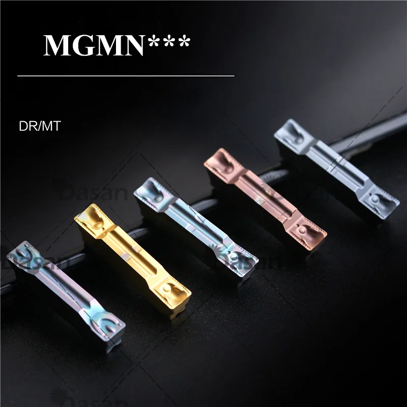 10pcs Solid Carbide Inserts Grooving MGMN150 MGMN200 MGMN300 MGMN400 DR MGMN500 Hard Alloy Dasan MGMN DM9030 Lathe Cutter Tool