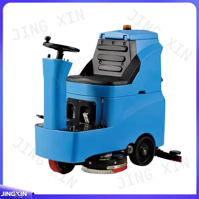custom for Low Noise Automatic Floor Scrubber Machine Ride On Industrial Cleaning Equipment Commercial Hard Surface Cleaner