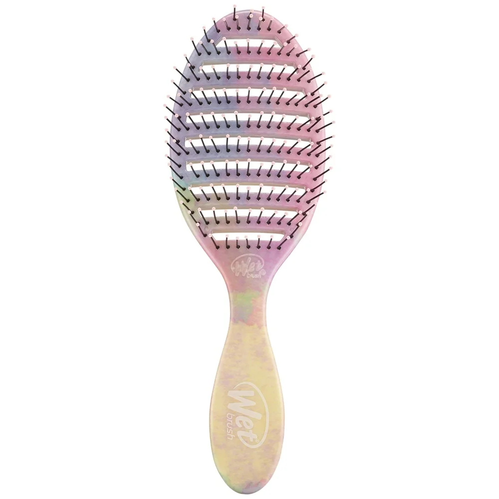 Speed Dry Detangling Hairbrush Vented Design Ultra Soft Bristles Fast Drying Comfort All Hair Types 1 Ct