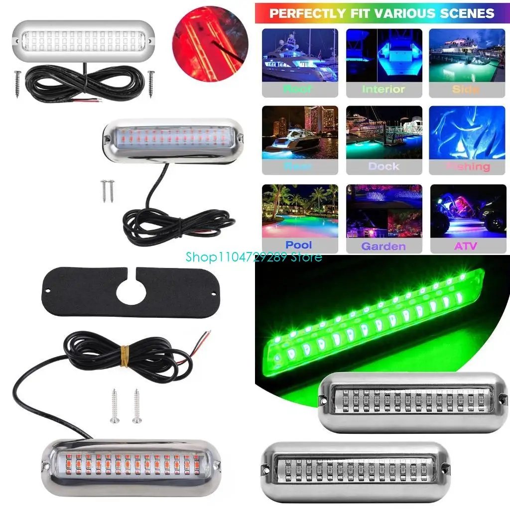 

Mini 42led Marine Led Lights для лодки под водой 5,1 "для яхт -каяк Skiff Duck