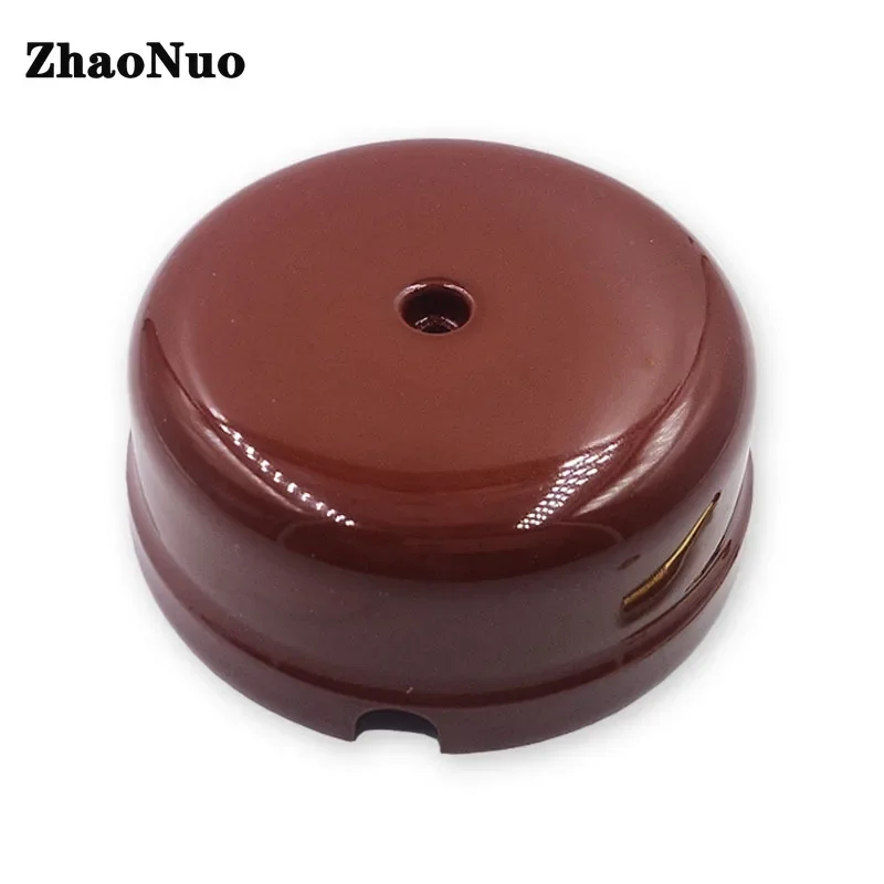 Ceramics Wall Switch Socket Wire Junction Boxes Electrical Mounting Box Surface Mount