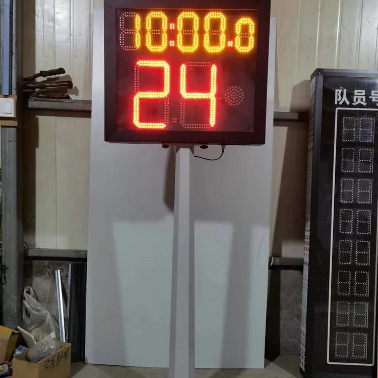 Four-meter long basketball electronic meter split screen scorer basketball badminton table tennis basketball electronic