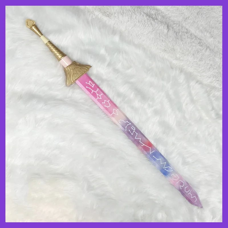Anime KPop Demon Hunters HUNTR/X Idol Mira Rumi Zoey Cosplay Props Vrouwen Halloween Party Carnaval Rollenspel Lange Zwaard