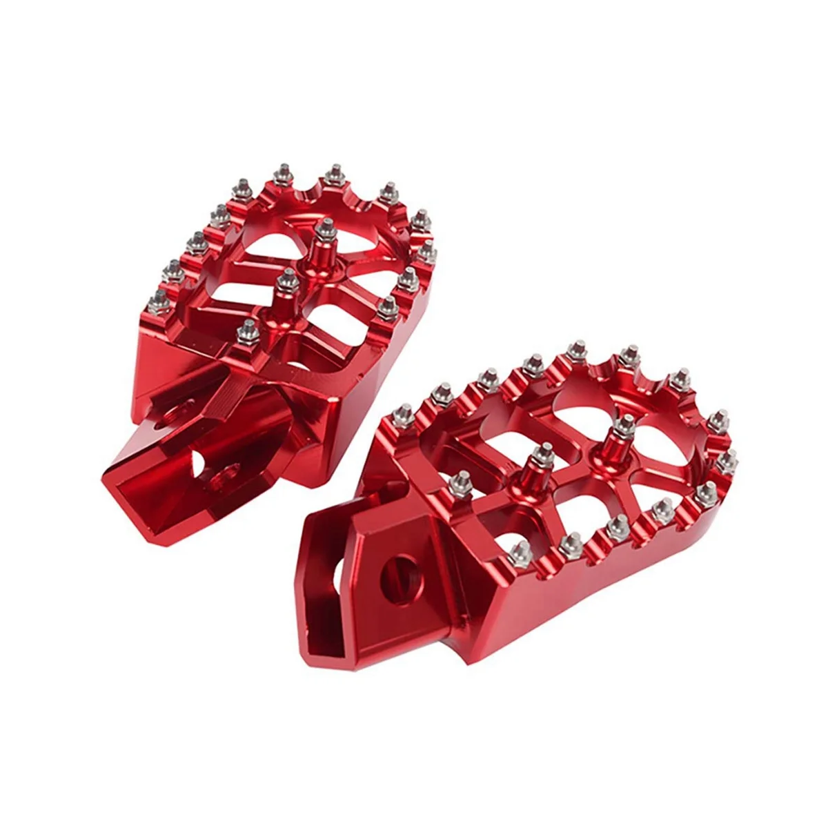 Footpeg Foot Pegs Rests Peda for YAMAHA YZ80 YZ125 YZ250 YZ500 WR200 WR250 WR500 HONDA XR350 Motorcycle Footrest