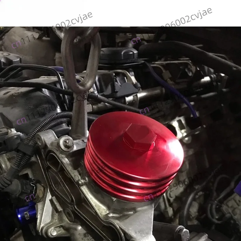Suitable for N20/52/55/B46/48/N47/57 BMW Oil Filter Element, Heat Dissipation Case, Aluminum Alloy Filter Cover