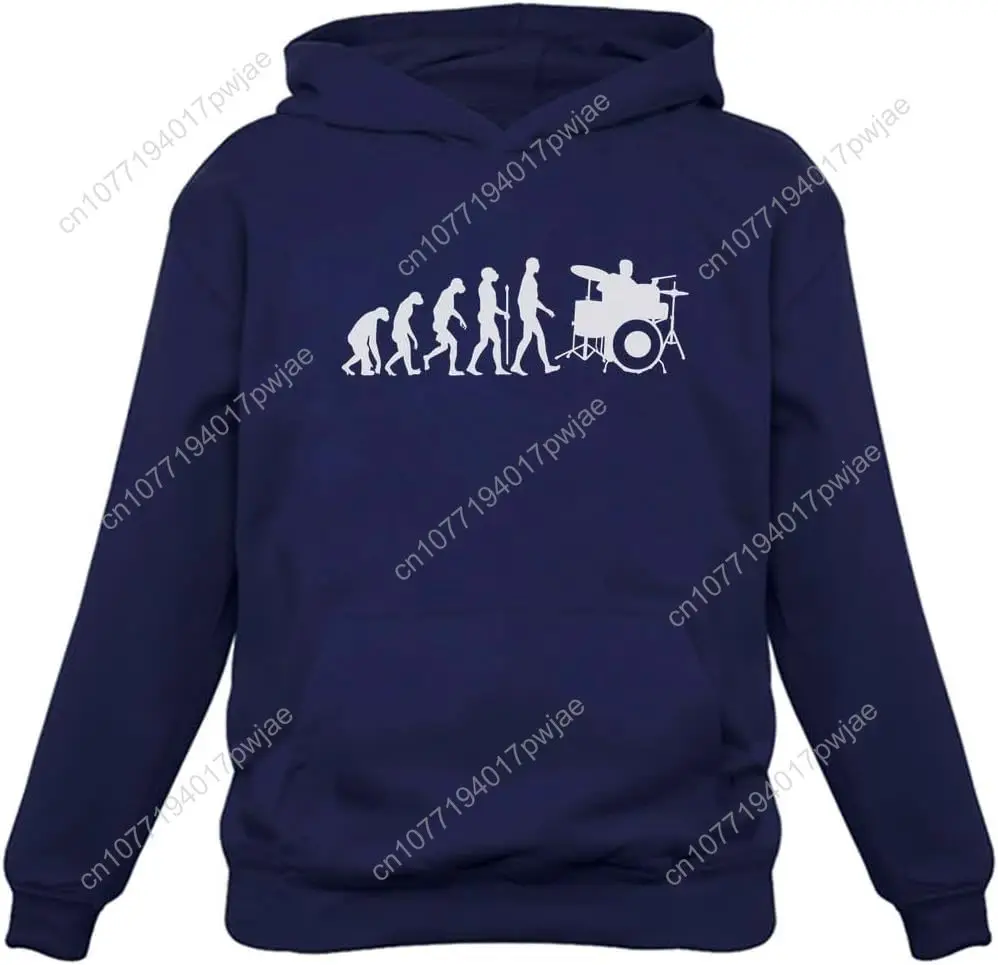 

Tstars - Funny Drums Humor Gift Idea - Drummer Evolution Hoodie