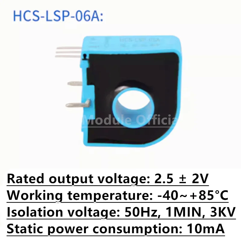 HCS-LSP  Closed loop Hall current sensor 06A 10A 15A 20A 25A 30A 50A  WHB20LSP5S2 TBC50DHT52