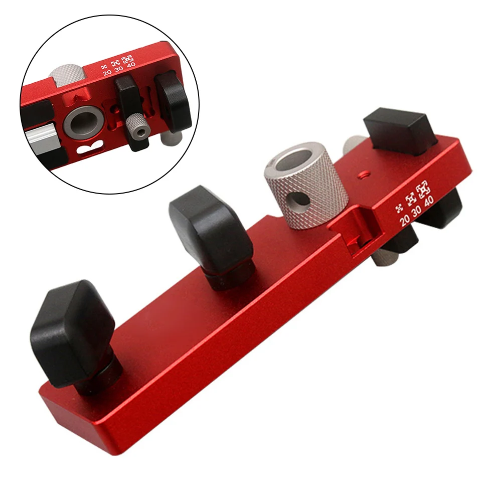 Tapping Tool Red And Black Aluminum Profile Puncher DIY Projects Easy Alignment Flexible Drilling Options DIY Projects
