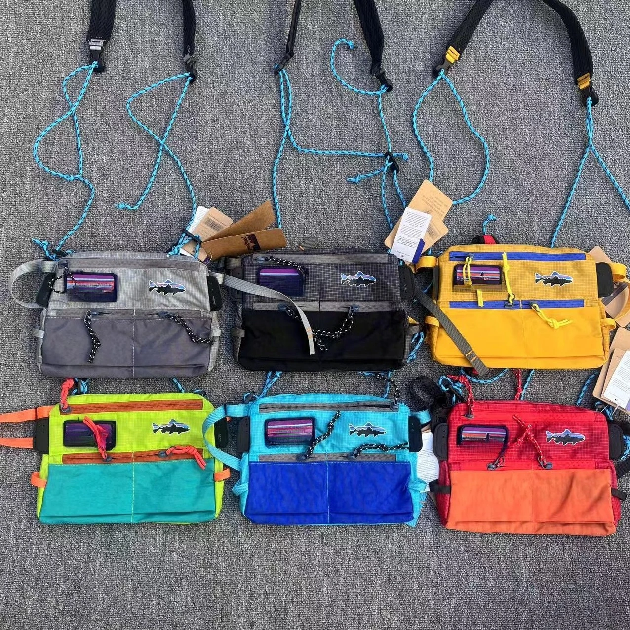 2026 New Trendy Brand Single Shoulder Crossover Small Bag with Grid Contrast Color Single Shoulder Bag
