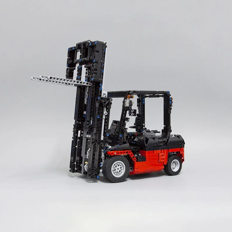 1768 قطعة MOC رافعة شوكية فنية مخصصة Mk II نموذج بناء هدايا عيد الميلاد كتل لعبة الهندسة المعمارية التعليم الطوب الاطفال عيد ميلاد #2
