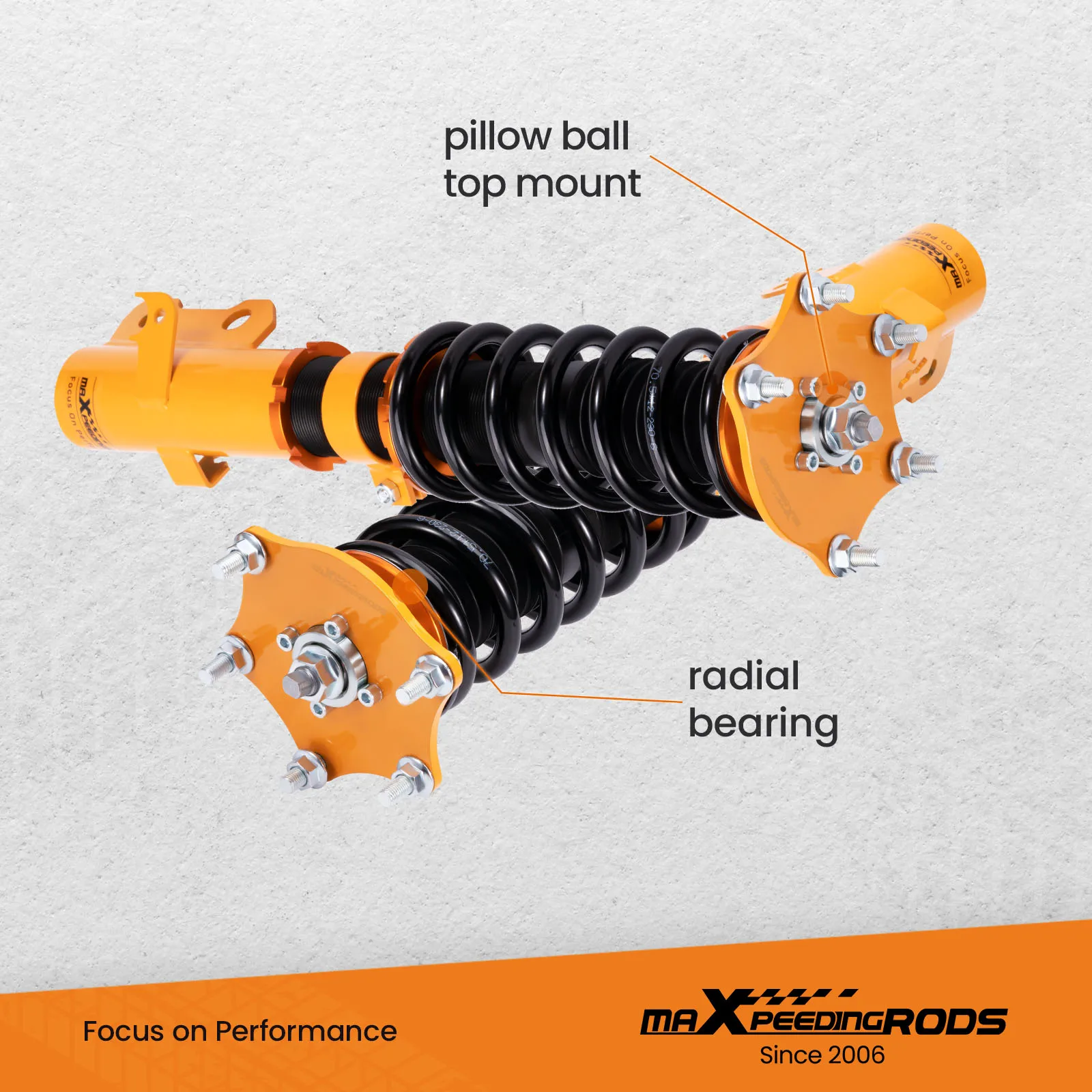 Maxpeedingrods Coilovers Struts Lowering Kit For Honda CRV CR-V (RE) 2007 2008 2009 2010 2011