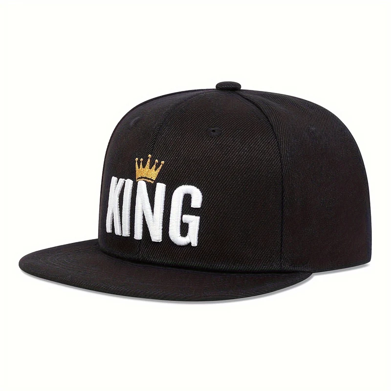 Children Crown KING Embroidery Baseball Caps Hip-hop Hats Spring and Summer Outdoor Adjustable Casual Hats Boy Girl Trave