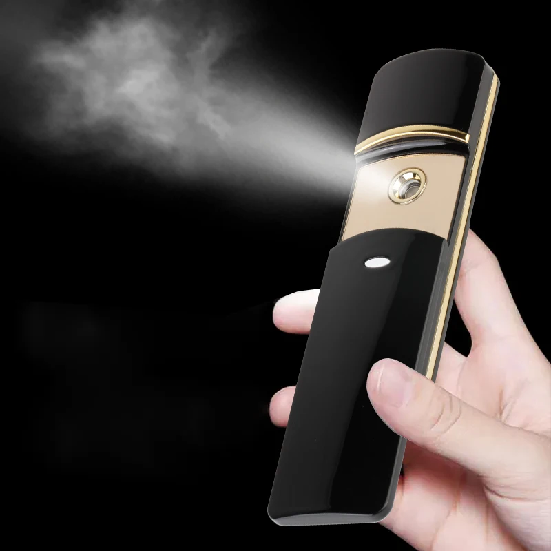 Portable Nano Facial Steamer - USB Rechargeable Face Mist Sprayer for Skin Hydration & Humidification