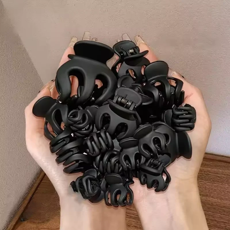 

Fashion Hight Ponytail Hair Claw Clip Acrylic Small Hair Claws Women Girls Shark Clips Headwear Barrette Hair Accessories