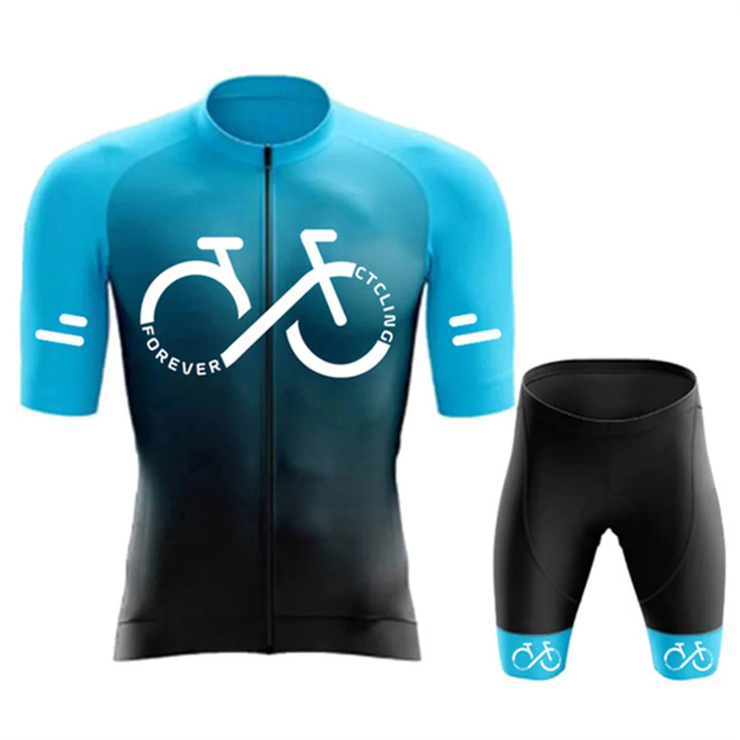 Cycling Jersey Sets 2024 Men\'s Raphaing Cycling Clothing Summer MTB Bike Suit Bicycle Bike Clothes Ropa Ciclismo Hombre