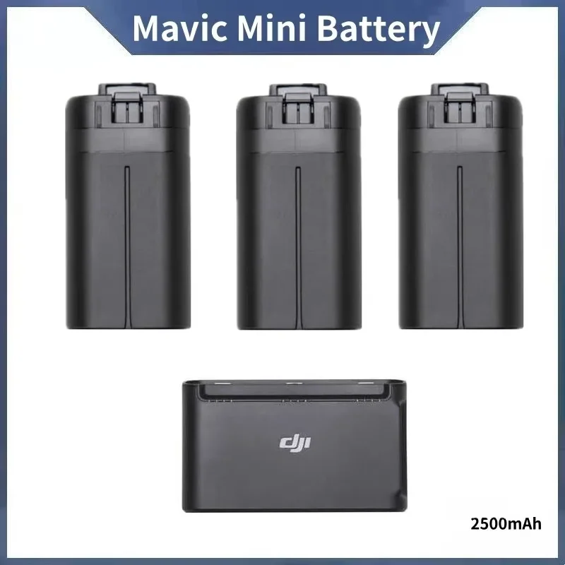 

Аккумулятор 2500 мАч для Mavic Mini 1, оригинальный аккумулятор 30 минут, время полета, дрон, интеллектуальный летный аккумулятор, аксессуары
