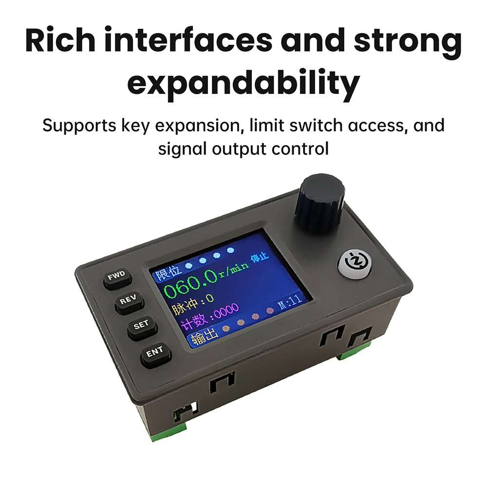 ZK-SMC05 Stepper Servo Motor Pulse Controller Forward and Reverse Speed ​​​​Control PC App Communication SMC05 motor controller