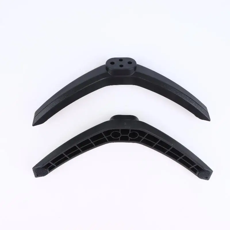 Base Bracket 1 Pair Black TV Stand Base Mount Universal TV Base Stand Legs With Screws TV Stand Leg Base Bracket For Living Room