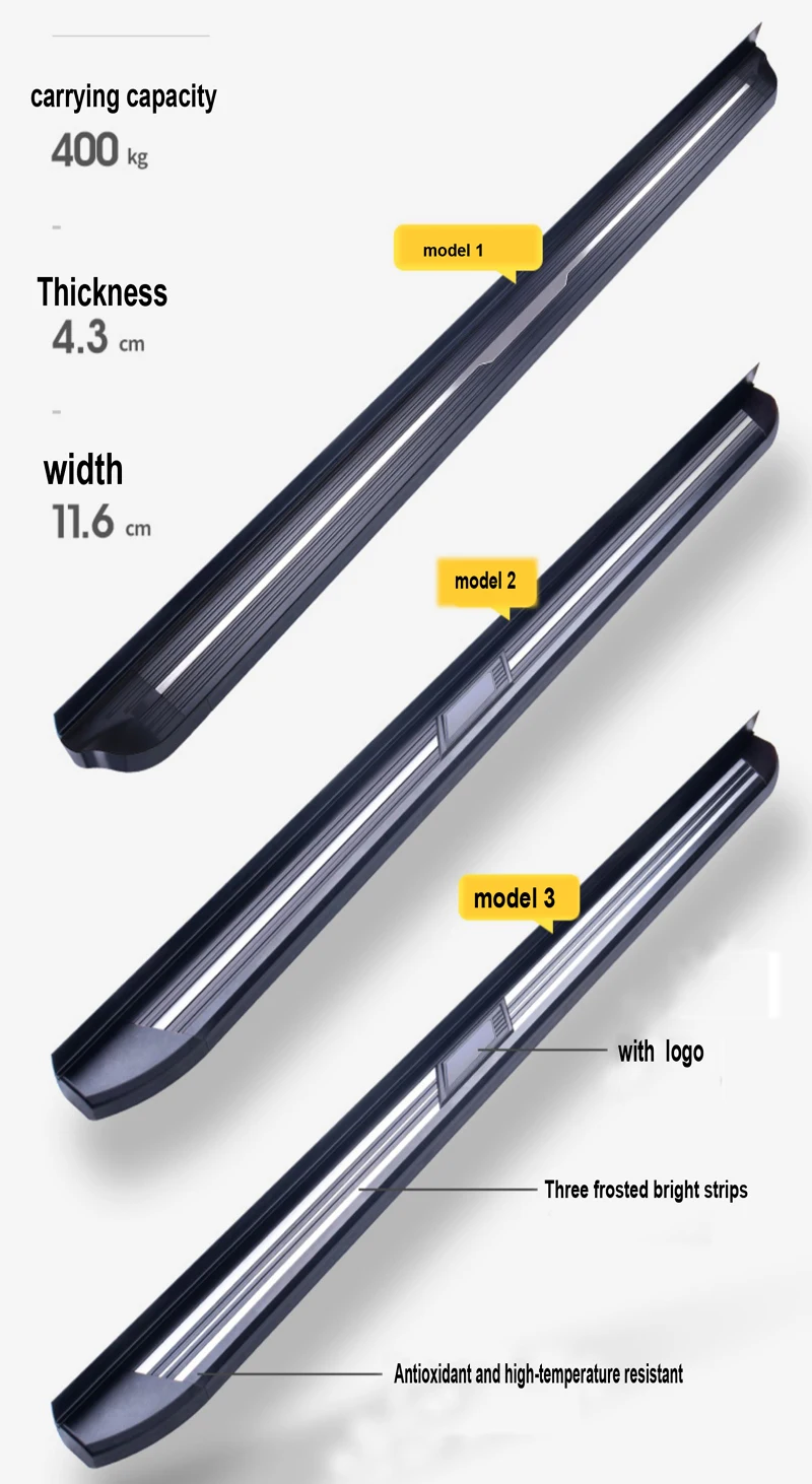 Marchepied latéral de nerf de voiture pour Honda nouvelle CR-V CRV 2023 2024. trois modèles pour votre choix, bonne conception, peut charger 300kg.