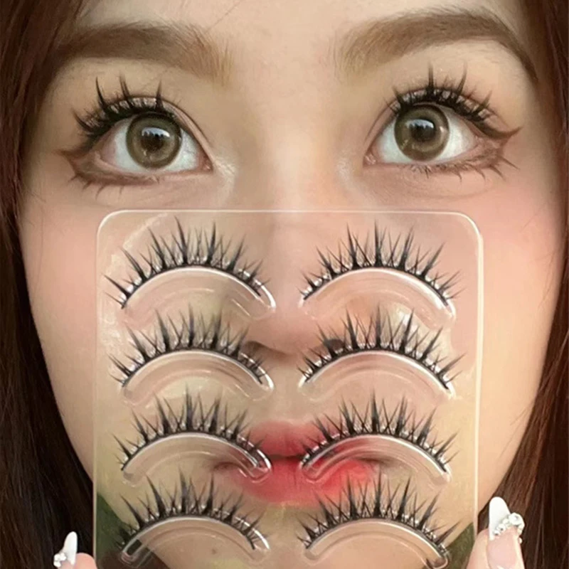 

3D Dimensional Multi-Level Natural False Eyelashes Cos Thick Curling Eyelashes Extension Makeup Tool